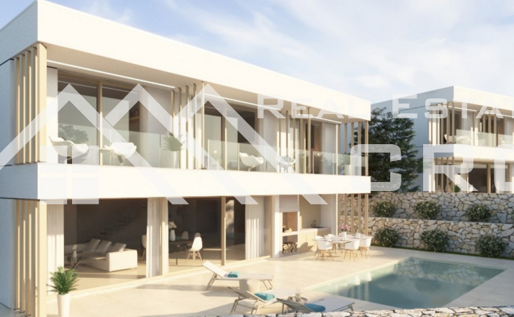 Modern villas in a peaceful environment with a sea view, for sale (2)