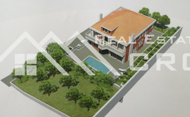 Building plot with a beautiful sea view for sale, Brac island (2)