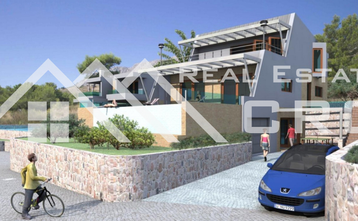 Split Immobilien – Beeindruckende Villa mit wunderschönem Meerblick, in der Nähe von Split, zum Verkauf