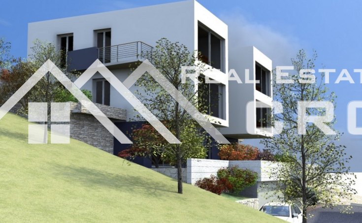 Building land with a marvellous view, building permit and project included, surroundings of Omis, f (3)