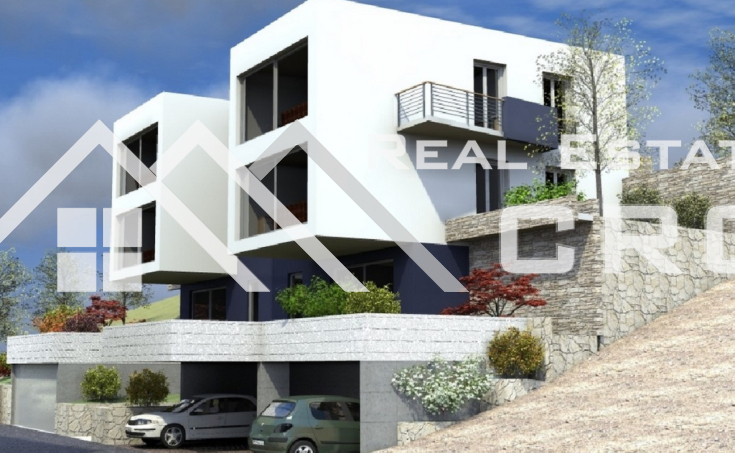 Building land with a marvellous view, building permit and project included, surroundings of Omis, for (1)