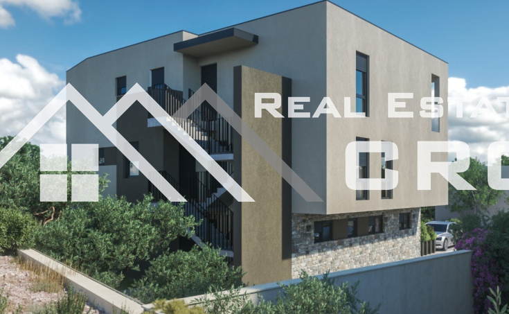 Modern two-bedroom apartment with a loggia and a private garden, in Brodarica near Sibenik, for sale (3)