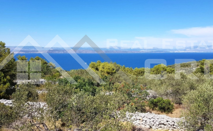 Large building plot in a peaceful environment with a gorgeous view of the sea, for sale (4)