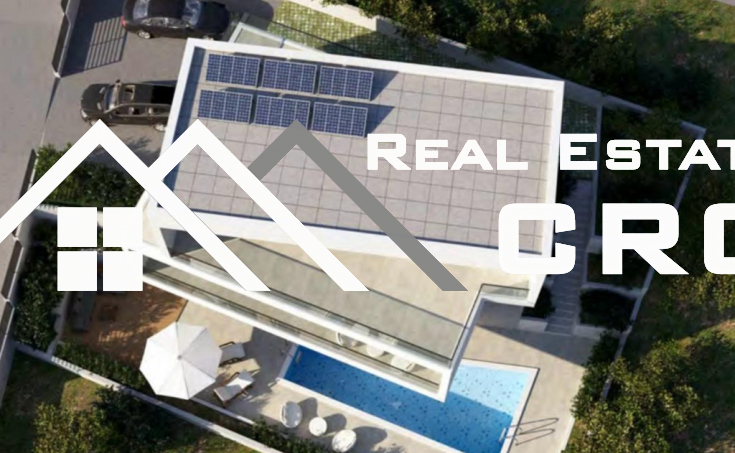 Modern villa with a pool and garage, situated in a peaceful setting with a beautiful sea view, for sale (2)