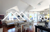 BR1343, Brac Immobilien – Möblierte Wohnung mit Mezzanin in ruhiger Lage mit Panoramablick auf das Meer, zum Verkauf