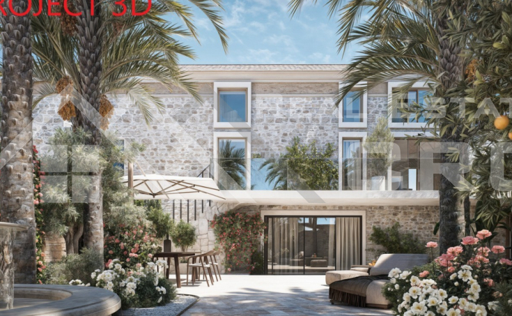 Historic stone house with a renovation project for a luxury villa, for sale (9)