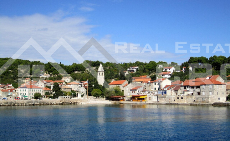 Sibenik properties – Large building plot in the first row to the sea, Prvic Island, for sale