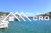Building plot with a valid permit, second row to the sea, Trogir area, for sale (1)