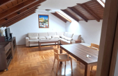 Furnished apartment with two balconies and a spacious garage, for sale