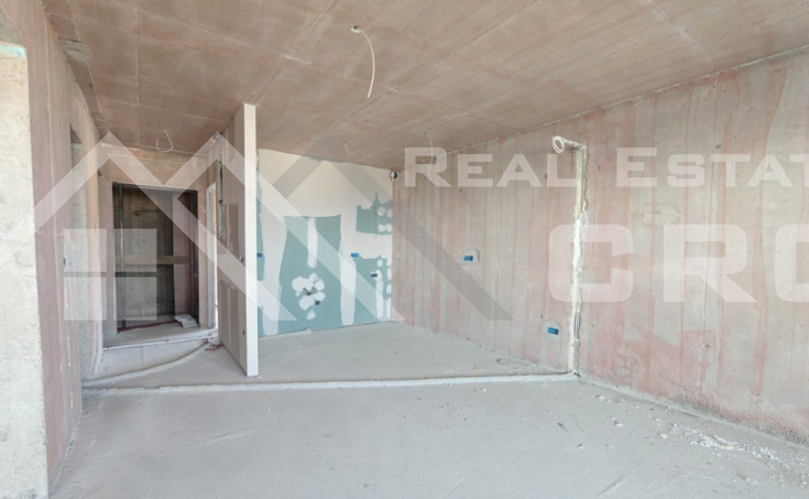 Two-bedroom apartment with a sea view, in a new development with a garage
