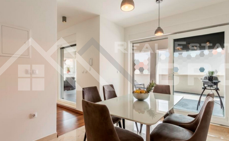 Furnished duplex apartment near the sea and beach, Podstrana, for sale 