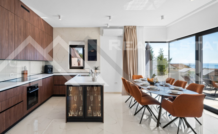 Elegant luxury villa boasting a stunning sea view, Rogoznica area, for sale (5)