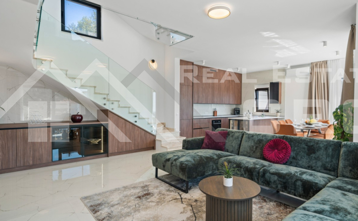 Elegant luxury villa boasting a stunning sea view, Rogoznica area, for sale (6)
