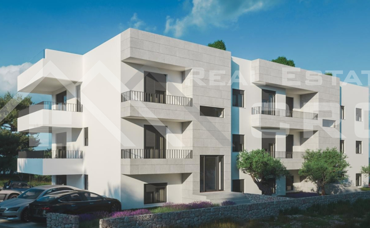 Apartments placed in a new residential building with a shared pool and garage, for sale (3)