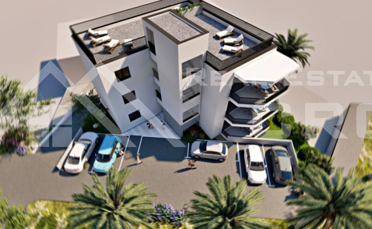 Penthouse with a rooftop terrace in a new building with a garage, for sale (1)