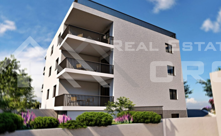 Two-bedroom apartment with a covered terrace, in a new building with a garage, for sale (4)