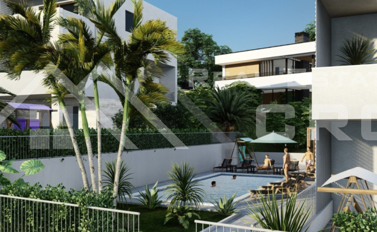 Modern apartments in a new development with a pool and garage, placed near the sea (4)