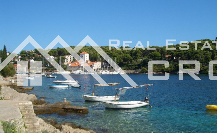 Solta properties - Modern stone house for sale, first line to the sea, Solta island