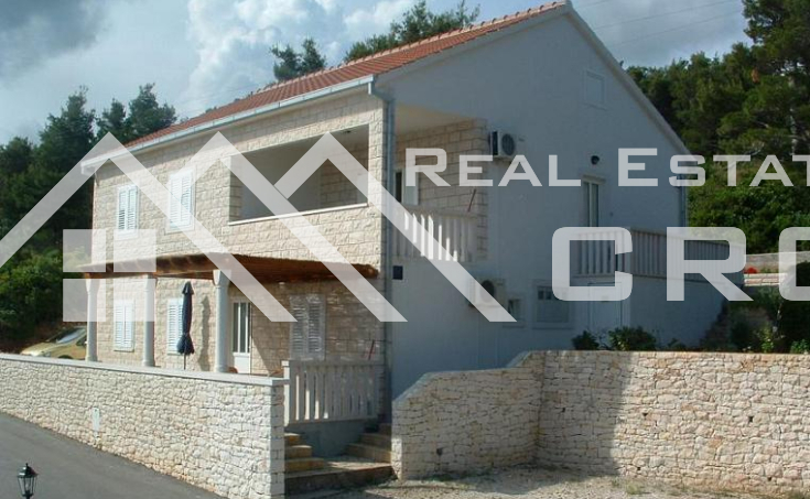 Brac properties - Stone house with a beautiful sea view for sale, Postira, Brac