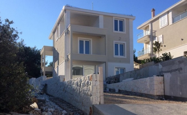 Villa under construction with a nice sea view for sale, Rogoznic