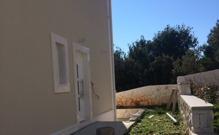 Villa under construction with a nice sea view for sale, Rogoznic (8)