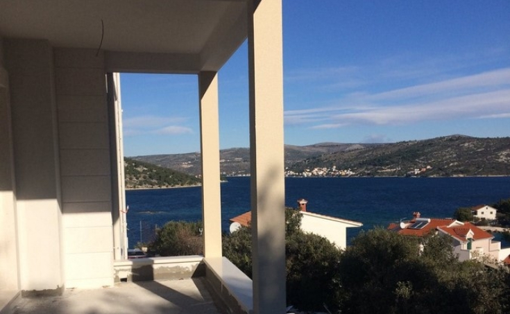 Villa under construction with a nice sea view for sale, Rogoznic (9)
