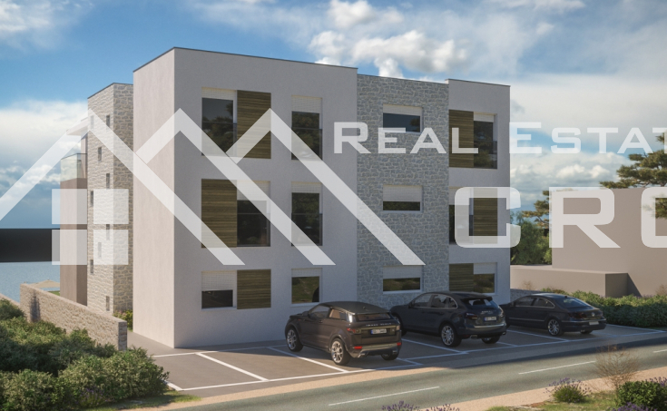 Apartments under construction for sale, first line to the sea, surroundings of Sibenik (3)