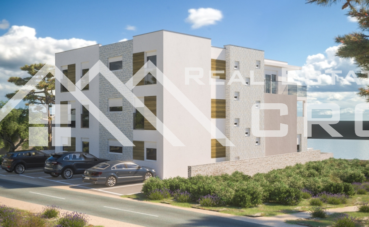 Apartments under construction for sale, first line to the sea, surroundings of Sibenik (4)