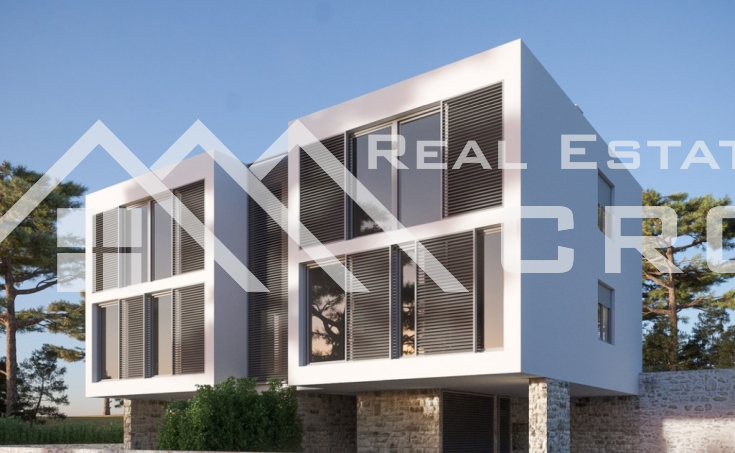 Sibenik properties - Semi-detached object under construction for sale, Zaboric