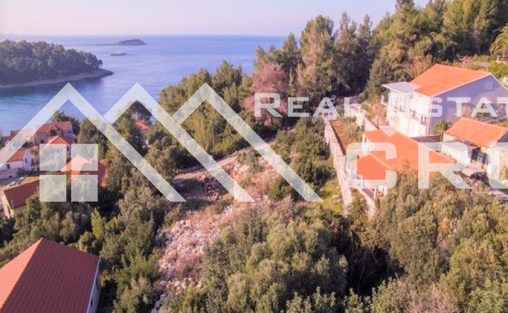 Building land with the project for sale, Korcula Island (3)