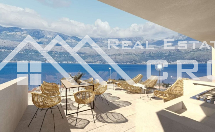 Luxurious apartments with spectacular sea views and private swimming pools for sale, Brac Island (7)