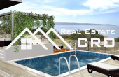 Ciovo properties – Newly built luxurious villa with sea view, for sale
