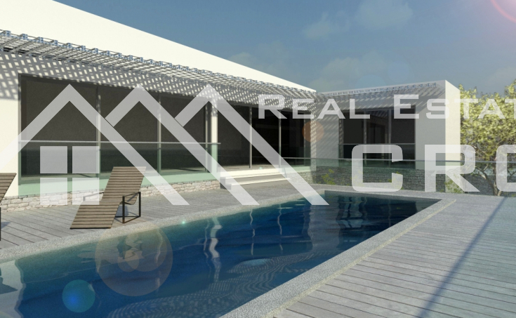 Modern object with a beautiful sea view, for sale, Ciovo (2)
