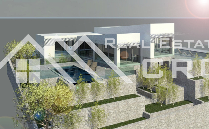 Modern object with a beautiful sea view, for sale, Ciovo (4)