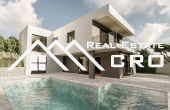 Villa under construction with swimming pool and wonderful sea view (2)