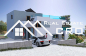 Modern villa under construction with beautiful sea view (1)