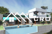  Luxurious villa under construction with swimming pool and wonderful sea view (1)