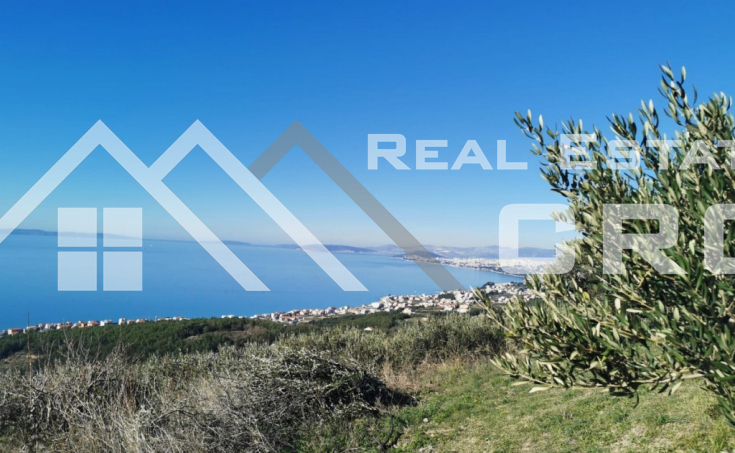 Large plot with stunning views and a project for the construction of a luxury family farm, Split area