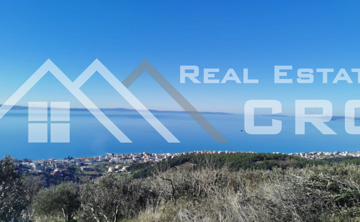 Split properties – Large plot with stunning views and a project for the construction of a luxury family farm, Split area, for sale