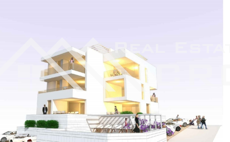 Two bedroom apartment in a new building with a beautiful sea view, for sale, Ciovo island (1)