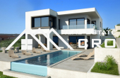 Villa under construction with swimming pool and wonderful sea view (2)
