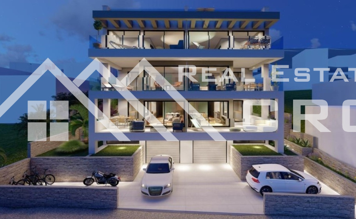 Ciovo properties – Modern apartments under construction with fabulous sea view, for sale