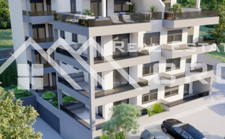 Ciovo properties - Modern two bedroom apartment on the ground floor under construction, for sale