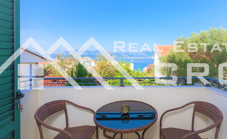 Ciovo properties - Furnished and equipped one bedroom apartment with sea view, for sale