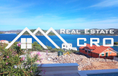 Modern, new construction villa with a beautiful sea view, near Rogoznica, for sale