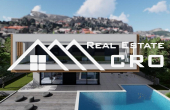 ST982, Split properties - Modern villa in construction with a swimming pool and view of Split bay, Split hinterland, for sale