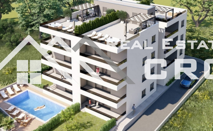 Two-bedroom apartments in a modern building with a shared pool and an elevator, near the sea, for sale (1 (5)