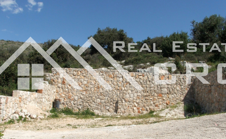 Building land with a beautiful sea view, close to Rogoznica, for sale (2)