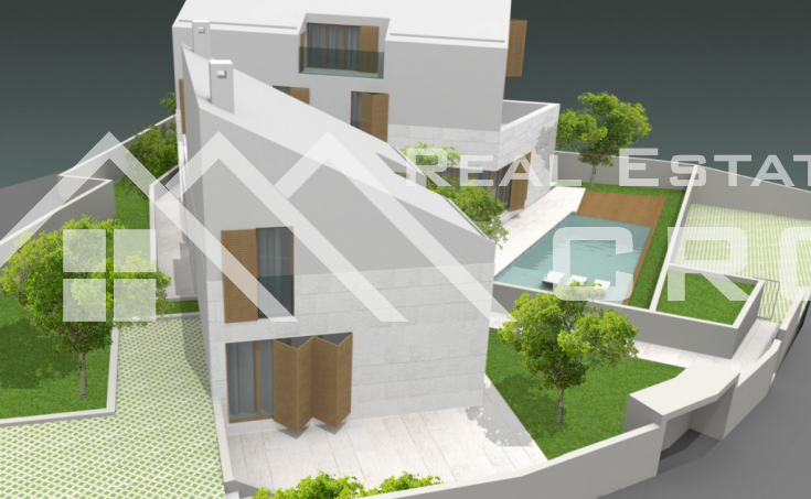 Modern villa with a spacious layout, in a serene area, in the inland of Brac, for sale (8)